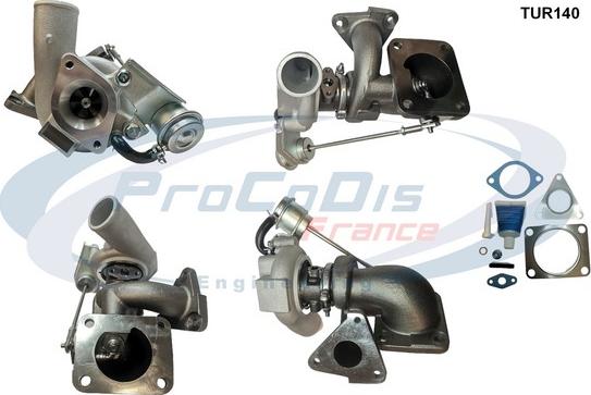 Procodis France TUR140 - Kompresors, Turbopūte www.autospares.lv