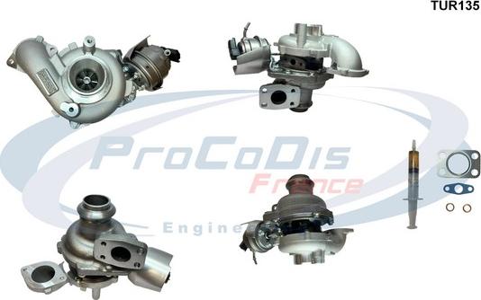 Procodis France TUR135 - Kompresors, Turbopūte autospares.lv