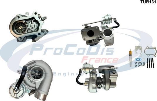 Procodis France TUR131 - Турбина, компрессор www.autospares.lv