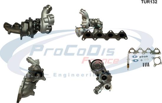 Procodis France TUR132 - Турбина, компрессор www.autospares.lv