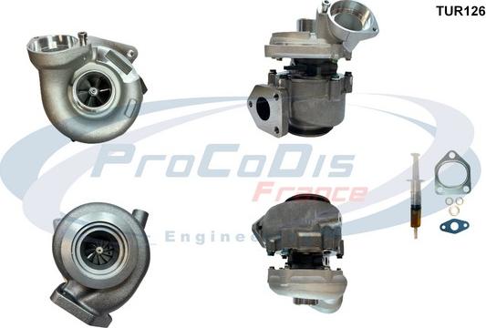 Procodis France TUR126 - Турбина, компрессор www.autospares.lv