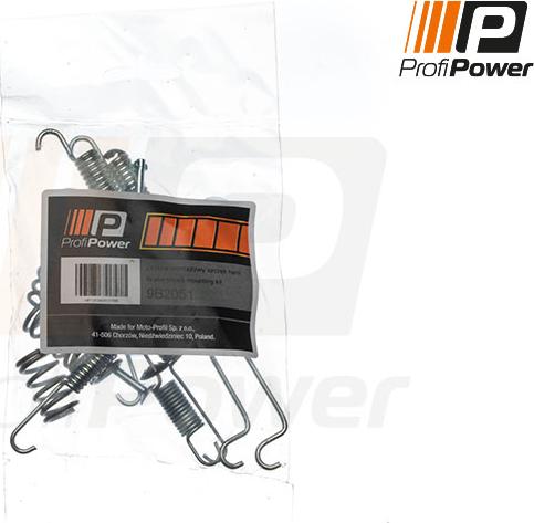 ProfiPower 9B2051 - Accessory Kit, brake shoes www.autospares.lv