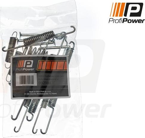 ProfiPower 9B2006 - Piederumu komplekts, Bremžu loki autospares.lv