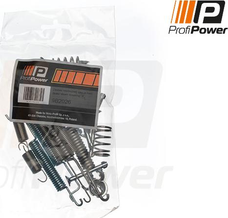 ProfiPower 9B2026 - Piederumu komplekts, Bremžu loki autospares.lv