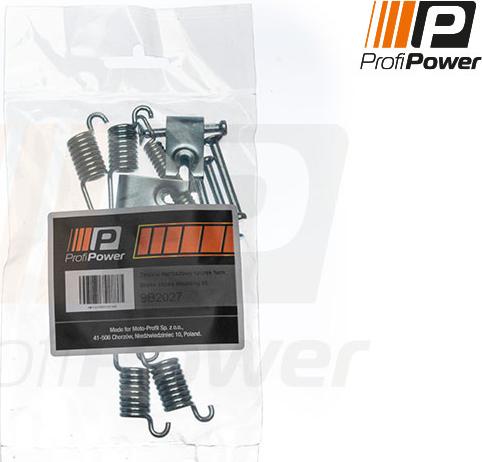 ProfiPower 9B2027 - Piederumu komplekts, Bremžu loki autospares.lv