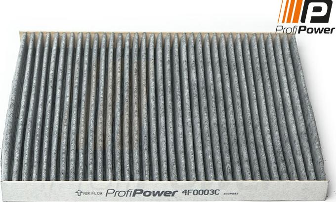 ProfiPower 4F0003C - Фильтр воздуха в салоне www.autospares.lv