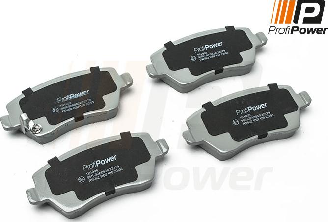 ProfiPower 1B1098 - Bremžu uzliku kompl., Disku bremzes www.autospares.lv