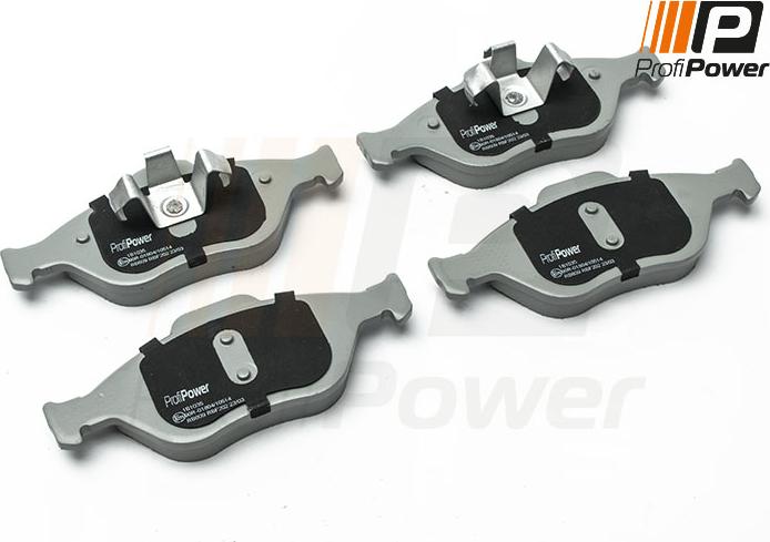 ProfiPower 1B1035 - Brake Pad Set, disc brake www.autospares.lv