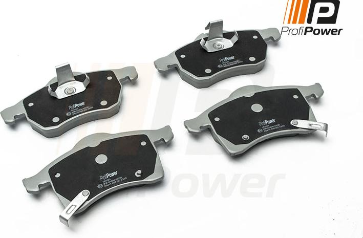 ProfiPower 1B1020 - Brake Pad Set, disc brake www.autospares.lv