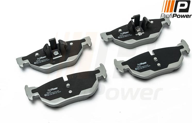 ProfiPower 1B2055 - Brake Pad Set, disc brake www.autospares.lv