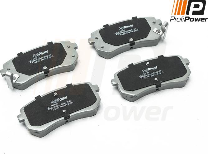 ProfiPower 1B2076 - Brake Pad Set, disc brake www.autospares.lv