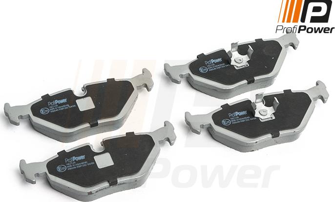 ProfiPower 1B2135 - Brake Pad Set, disc brake www.autospares.lv