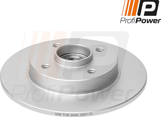 ProfiPower 3B2173 - Brake Disc www.autospares.lv