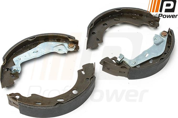 ProfiPower 2B0184 - Комплект тормозных колодок, барабанные www.autospares.lv