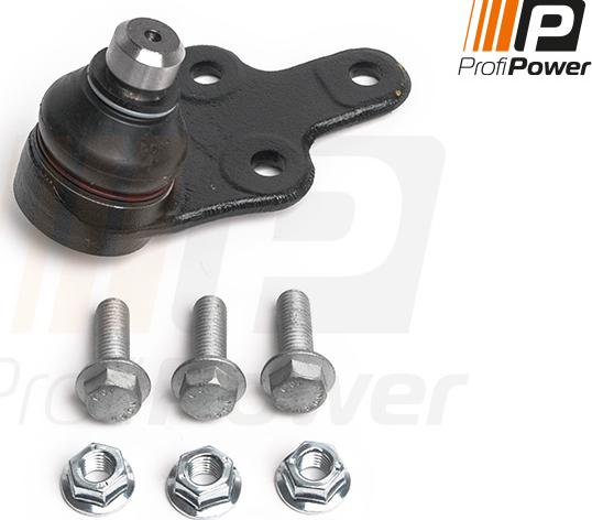 ProfiPower 2S0160R - Шаровая опора, несущий / направляющий шарнир www.autospares.lv