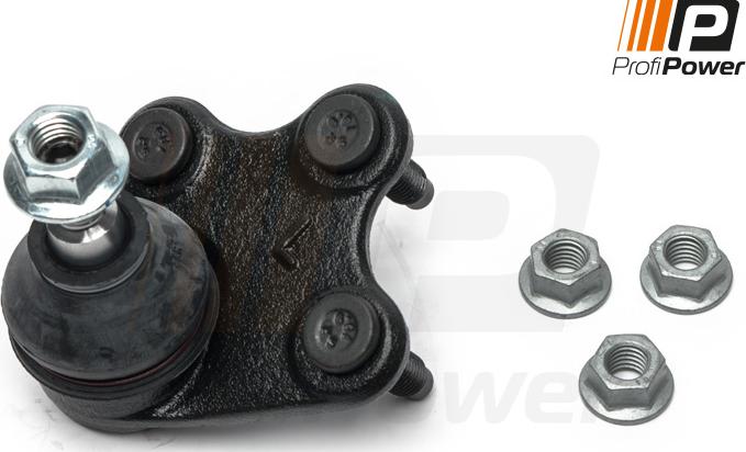 ProfiPower 2S0109L - Шаровая опора, несущий / направляющий шарнир www.autospares.lv