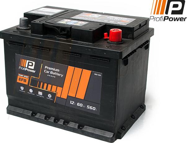 ProfiPower PP-600 EFB - Starter Battery www.autospares.lv