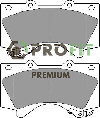 Profit 5005-4229 - Brake Pad Set, disc brake www.autospares.lv