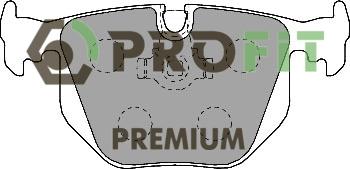 Profit 5005-1483 - Bremžu uzliku kompl., Disku bremzes www.autospares.lv