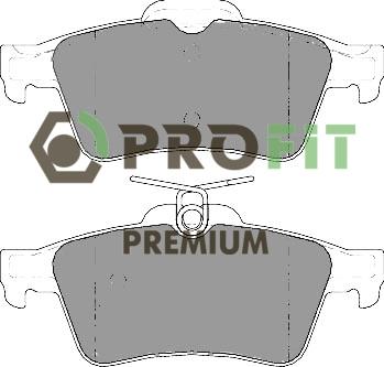 Profit 5005-1766 - Bremžu uzliku kompl., Disku bremzes www.autospares.lv