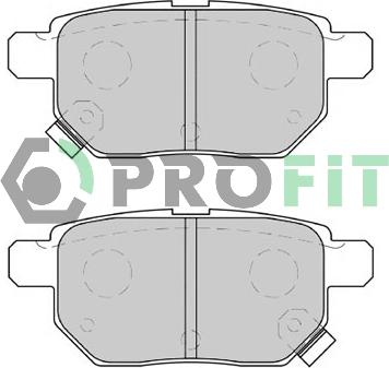 Profit 5000-4042 - Bremžu uzliku kompl., Disku bremzes autospares.lv