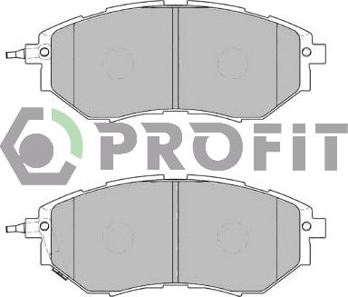 Profit 5000-1984 - Bremžu uzliku kompl., Disku bremzes autospares.lv