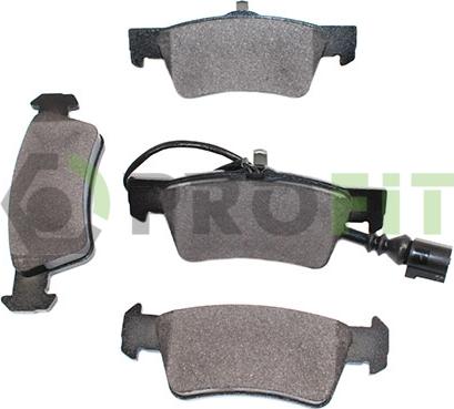 Profit 5000-1647 - Brake Pad Set, disc brake www.autospares.lv