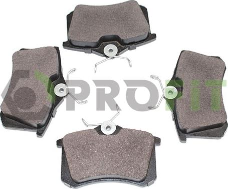 Profit 5000-1788 - Brake Pad Set, disc brake www.autospares.lv