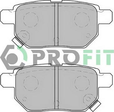 Profit 5000-2013 - Brake Pad Set, disc brake www.autospares.lv