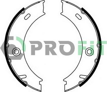 Profit 5001-0625 - Brake Shoe Set www.autospares.lv