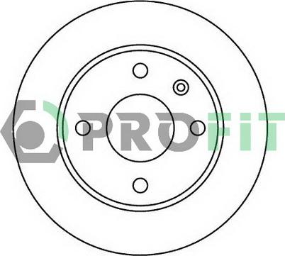 Profit 5010-0183 - Bremžu diski autospares.lv