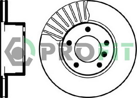 Eurobrake 5815201536 - Bremžu diski www.autospares.lv