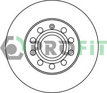 Profit 5010-1276 - Bremžu diski autospares.lv