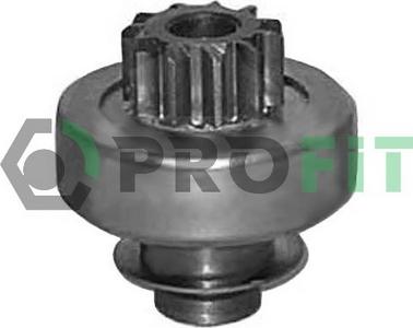 Profit 1910-8358 - Pinion, bendix, starter www.autospares.lv