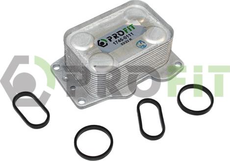 Profit 1745-0111 - Oil Cooler, engine oil www.autospares.lv