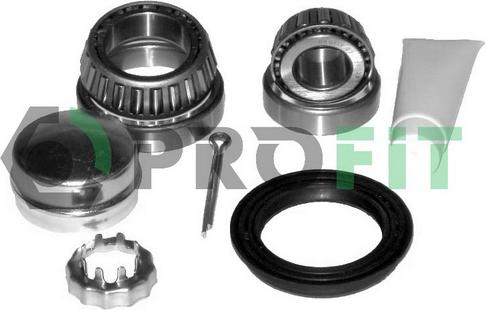 Profit 2501-0529 - Подшипник ступицы колеса, комплект www.autospares.lv