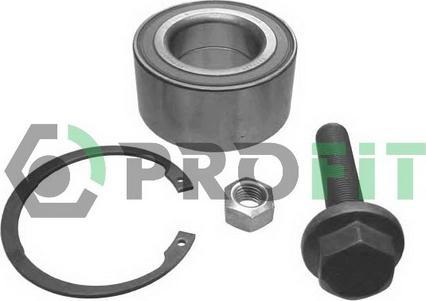 Profit 2501-3449 - Подшипник ступицы колеса, комплект www.autospares.lv