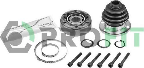 Profit 2810-1004 - Шарнирный комплект, ШРУС, приводной вал www.autospares.lv