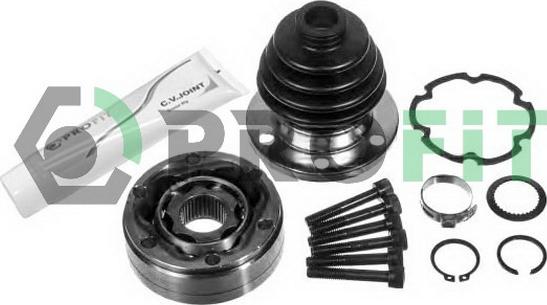 Profit 2810-1022 - Шарнирный комплект, ШРУС, приводной вал www.autospares.lv