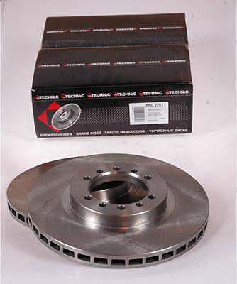 Protechnic PRD2261 - Bremžu diski www.autospares.lv