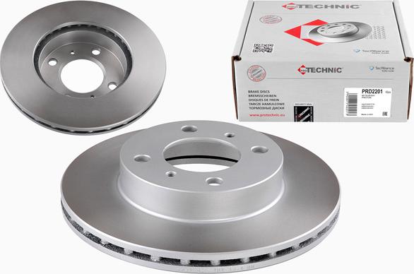 Protechnic PRD2201 - Bremžu diski www.autospares.lv