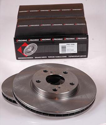 Protechnic PRD2208 - Тормозной диск www.autospares.lv