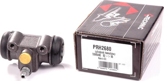 Protechnic PRH2680 - Riteņa bremžu cilindrs www.autospares.lv