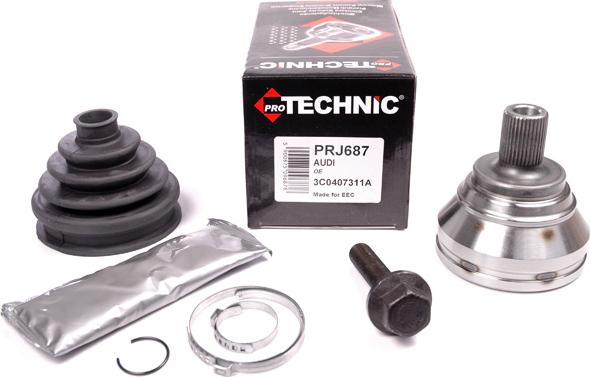 Protechnic PRJ687 - Joint Kit, drive shaft www.autospares.lv