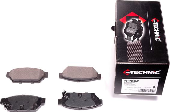 Protechnic PRP0469 - Brake Pad Set, disc brake www.autospares.lv