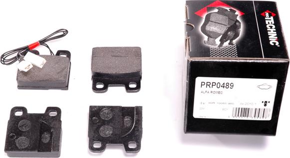 Protechnic PRP0489 - Тормозные колодки, дисковые, комплект www.autospares.lv