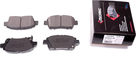 Protechnic PRP0472-3M - Brake Pad Set, disc brake www.autospares.lv