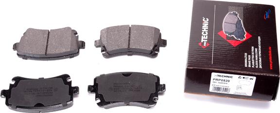 Protechnic PRP0520 - Brake Pad Set, disc brake www.autospares.lv