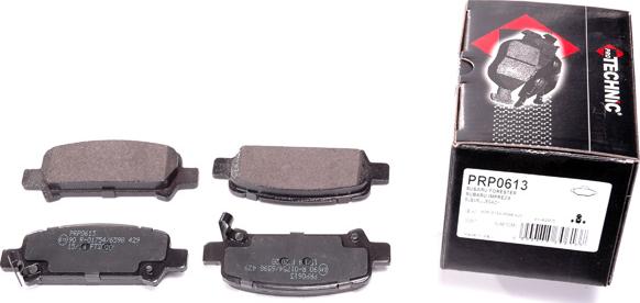 Protechnic PRP0613 - Brake Pad Set, disc brake www.autospares.lv