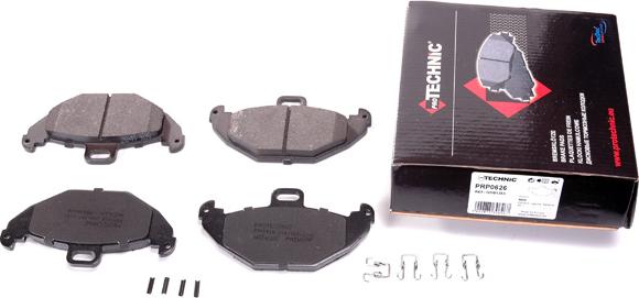 Protechnic PRP0626 - Brake Pad Set, disc brake www.autospares.lv